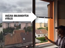 Novoscreen pružinová roleta v minikazetě